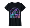 Emo Moms Club Halloween Costume Funny Skeleton It was Never A Phase Emo Moms Club Mother's Day Skeleton T-Shirt - Black