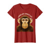 Mademark Living My Jungle Life Monkey Design T-Shirt - Women - Cranberry Red