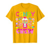 Candy Land Candy Crew Party Halloween Costumes T-Shirt - Golden Yellow