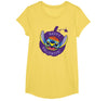Disney Lilo & Stitch Jack-o’-Lantern Pumpkin Happy Halloween T-Shirt - Lemon Yellow