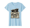 Mademark Let the Monkey Out Wild Primate Graphic Design T-Shirt - Women - Baby Blue