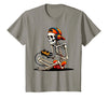 halloween skeleton shirts for teen boys men kids Halloween Skeleton Gamer Video Gaming Funny Gaming Skeleton T-Shirt - Slate