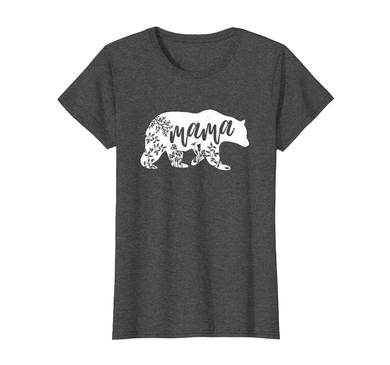 Mama Bear Clothing Co Mama Bear T-Shirt for Women T-Shirt - Dark Heather Grey