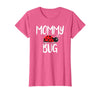 Funny Cute Ladybug Ideas For Mommy Mommy Bug Cute Ladybug Mom T-Shirt - Pink Heather