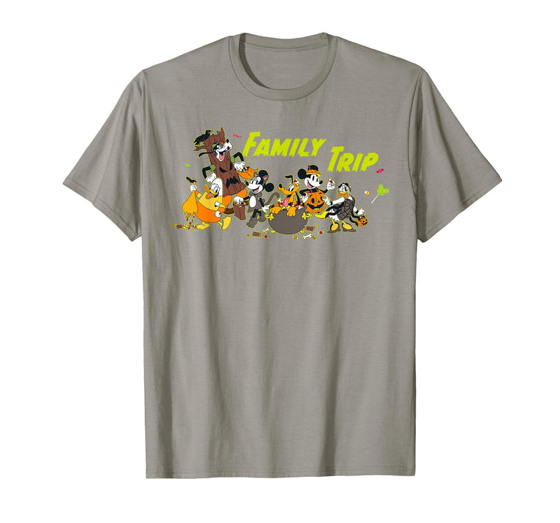 Disney Family Trip Halloween Costume Mickey & Friends T-Shirt - Slate Grey