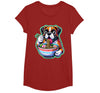 Noodle Ramen Boxer Dog Kawaii Anime Boxer Dog Ramen T-Shirt - Cranberry Red