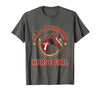 Mademark All-American Horse Girl Bold Varsity Horse Design T-Shirt - Men - Asphalt Grey
