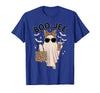 Halloween Boo-Jee Leopard Ghost Coquette Bow Coquette Leopard Ghost Coffee Boo-JEE Halloween Boujee Ghost T-Shirt - Royal