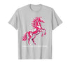 Mademark Horses Over Everything Equestrian Women Design T-Shirt - Men - Silver Grey