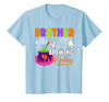 Halloween Baby Shower Brewing Baby Family Matching Brother of Brewing Baby Halloween Theme Baby Shower Spooky T-Shirt - Baby