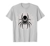 Halloween Shirts For Women Men Kids Boys Girls Halloween Spider with Web Vintage Costume Men Boys Kid Women T-Shirt - Silver