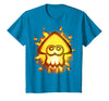 Nintendo Splatoon Inkling Halloween Pumpkin Graphic T-Shirt T-Shirt - Sapphire Blue