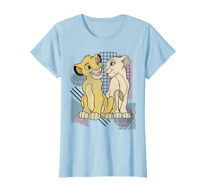 Lion King Simba & Nala Meet Eyes Valentine's T-Shirt
