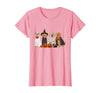 Golden Retriever Dog Ghost In Boo Sheet Women Men Funny Golden Retriever Dog Ghost in Boo Sheet Halloween T-Shirt - Pink