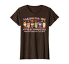 Halloween NICU Nurse Neonatal Intensive Care Caring for The Cutest Little Spookies NICU Nurse Halloween T-Shirt - Brown