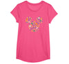 Disney Mickey Mouse Halloween Head Icon Pumpkins and Candy T-Shirt - Pink Heather