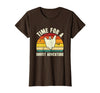 Funny Ghost Hunting Halloween Women Men Funny Ghost Hunting Scary Halloween Ghost Hunter T-Shirt - Brown