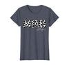 Cow Print Matching Family Apparel Mimi Life Cow Print Family Matching T-Shirt - Heather Blue