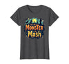 Mademark Halloween - Monsters & Creatures T-Shirt - Dark Heather Grey-lets Do