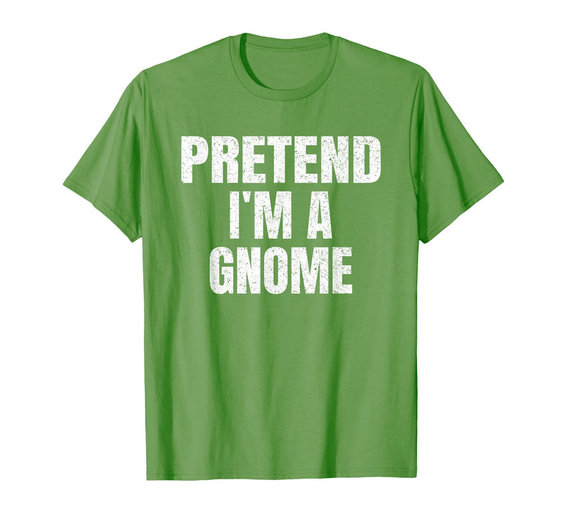 Halloween Funny Family Matching Costumes Gifts Tee Pretend I'm A Gnome Lazy Easy Halloween Family Group Costume T-Shirt -