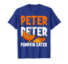 Halloween Matching Couple Shirts Women Men Funny Peter Pumpkin Eater Halloween Costume Men Boyfriend T-Shirt - Royal Blue