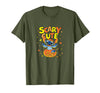 Disney Stitch Halloween Fun T-Shirt - Olive Green