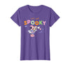 Disney Minnie Mouse Let's Get Spooky Cute Halloween Witch T-Shirt - Purple Heather