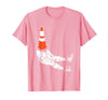 Halloween Shirts Traffic Cone Men Women Kids Traffic Cone Halloween Costume Funny Lazy Men Women Kids T-Shirt - Pink