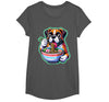 Noodle Ramen Boxer Dog Kawaii Anime Boxer Dog Ramen T-Shirt - Asphalt Grey
