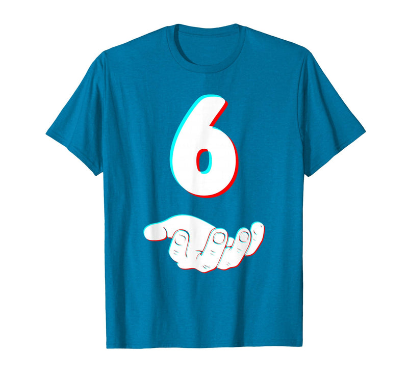 Cool Six Seven Meme Design Couple Matching Him Her Funny 67 Six Seven Meme Couple Matching Halloween Costume T-Shirt -