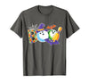 Bowling Boo Creepy Halloween Costume Pumpkin Bowling Lover T-Shirt - Asphalt Grey