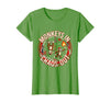 Mademark Monkeys In. Chaos Out. Punk Metal Circus Design T-Shirt - Women - Grass Green
