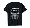 Chickasaw Pride Native American Nice Gifts Chickasaw Pride Tribe Native American Indian Buffalo T-Shirt - Black