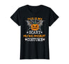 Halloween Party Costume Apparel Men Women This is My Scary Payroll Specialist Costume Halloween Party T-Shirt - Black
