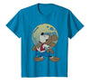 Disney Mickey Mouse Werewolf Halloween Costume T-Shirt - Sapphire Blue