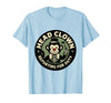 Mademark Head Clown Reporting For Duty Circus Monkey Design T-Shirt - Men - Baby Blue