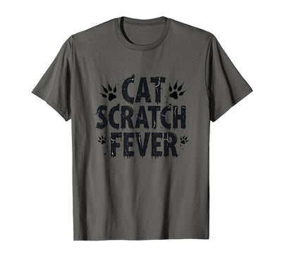Mademark Cat Scratch Fever Feline Fan Design T-Shirt