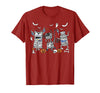 Cute Ghost Halloween Nurse Spooky Season Halloween ICU Nurse Propofol Mummy NICU PICU Nurse Tech T-Shirt - Cranberry Red
