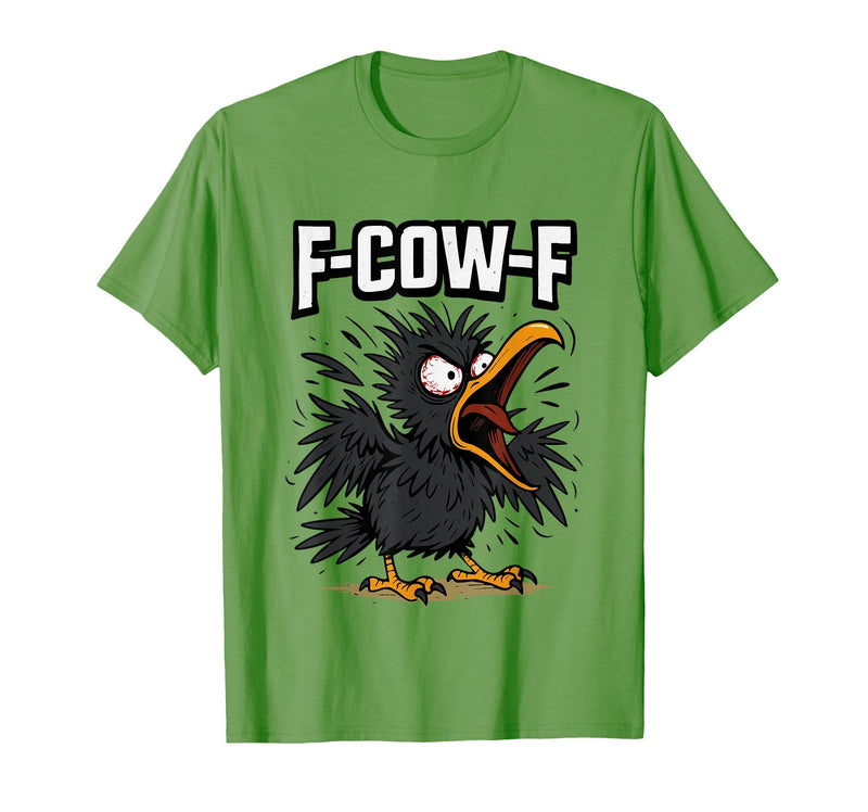 F COW F Crow F-Cow-F T-Shirt - Grass Green