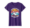 Boos Cruise Halloween Ghost Drinking Gifts Here for The Boos and Cruise Views Halloween Party T-Shirt - Purple