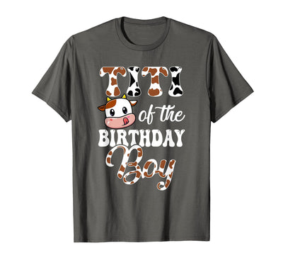 Titi of the Birthday Boy Cow Farm 1st T-Shirt