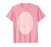Halloween Pig Belly Costume Halloween Pop Belly Pink Pig Costume T-Shirt - Pink