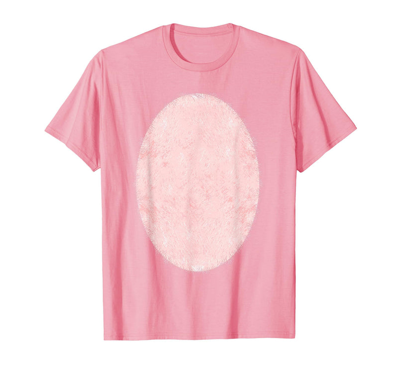Halloween Pig Belly Costume Halloween Pop Belly Pink Pig Costume T-Shirt - Pink