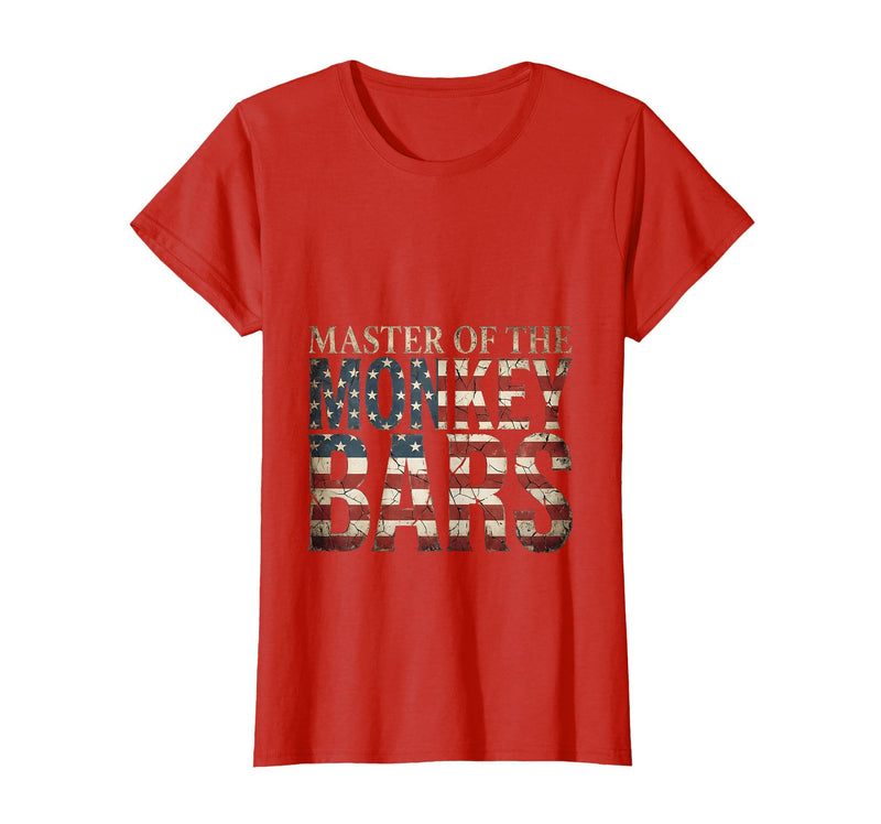 Mademark Master of the Monkey Bars 5th Grade Design T-Shirt - Women - Red