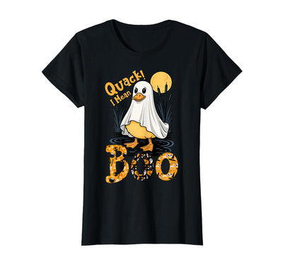 Duck Halloween Gifts Co. Quack I Mean Boo Duck Trick or Treat Spooky Halloween Party T-Shirt