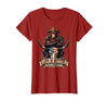 Mademark Life Is Better With Monkeys Fun Primate Design T-Shirt - Women - Cranberry Red
