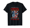 Funny Halloween Night Spooky Horror Lover Going to Be Liberal Halloween Head Would Not Fit Political T-Shirt - Black