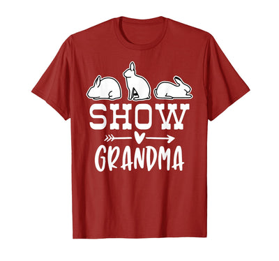 Show Rabbit Grandma Three Bunnies T-Shirt