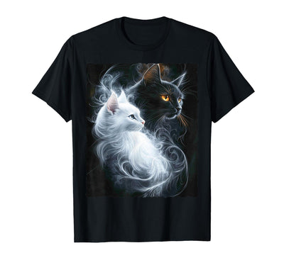 Fantasy Art Design with Cats for Cat Lovers Cute Magical Cat Kitten Fantasy Art Design T-Shirt