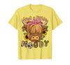 Scottish Highland Cow Lover And Owner Co. Highland Cow Scottish Highland Cow T-Shirt - Lemon Yellow